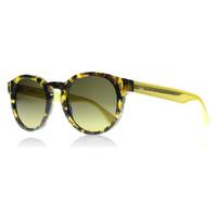 Fendi 0085S Sunglasses Havana Brown Yellow HJV