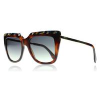 Fendi 0087S Sunglasses Multi Colour Havana Gold CUA