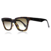 Fendi 0195S Sunglasses Havana Black LC1 50mm