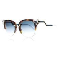 Fendi 0041S Sunglasses Havana / Gold VIO 52mm