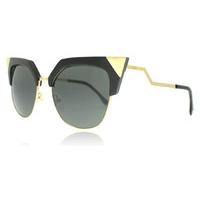 fendi 0149s sunglasses black gold rew 54mm