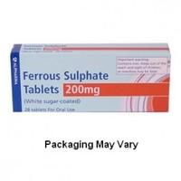 Ferrous Sulphate 200mg Tablets x 28