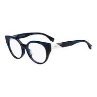 fendi eyeglasses ff 0160f facets asian fit ybv