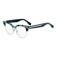 fendi eyeglasses ff 0163 color block uja