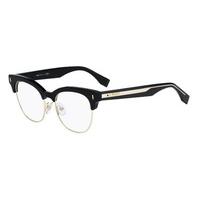 fendi eyeglasses ff 0163 color block vjg