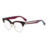 fendi eyeglasses ff 0163 color block vhb