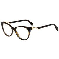 Fendi Eyeglasses FF 0201 FENDI CUBE 086