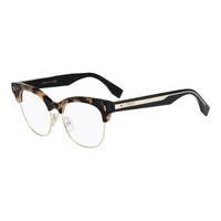 fendi eyeglasses ff 0163 color block uei