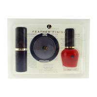 Feather Finish Feather Finish Cosmetic Trio-Classic Red