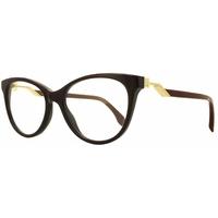 Fendi FF0201 5BR Plum Burgundy