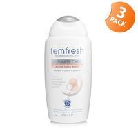 femfresh ultimate care active fresh wash silver triple pack