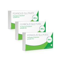 Ferrous Sulphate 200mg - 300 Tablets