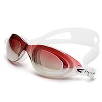 FEIUPE Swimming Goggles Women\'s / Men\'s / Unisex Anti-Fog / Waterproof / Adjustable Size / Anti-UV / Polarized Lense Silica Gel PCBlack /