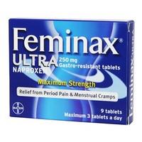 Feminax Ultra 250mg - 9 Tablets 9 Tablets