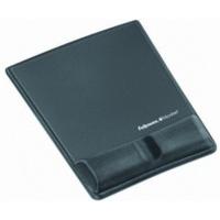 fellowes health v cloth wrist rest with mousepad