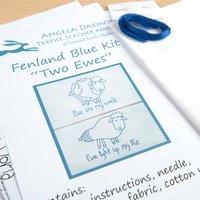 fenland textile studios bluework kits 384003