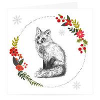 Festive Fox Christmas Card