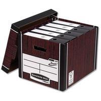 Fellowes Bankers Box Premium 726 Archive Storage Box (1 x Pack of 10 Storage Boxes)