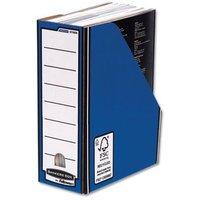 Fellowes Bankers Box Premium Magazine File (Blue) - 1 x Pack of 10 Magazine Files