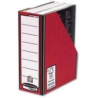Fellowes Bankers Box Premium Magazine File (Red) - 1 x Pack of 10 Magazine Files
