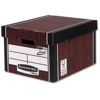Fellowes Bankers Box Premium 725 Classic Storage Box (1 x Pack of 10 Storage Boxes)
