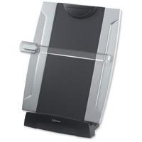 fellowes office suites desktop copyholder a4 adjustable to a3 blacksil ...