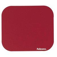 fellowes solid mousepad red