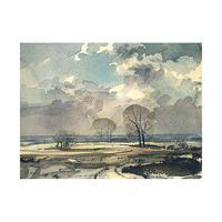 February Day By Rowland Hilder