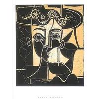 Femme au chapeau orne, 1962 By P...