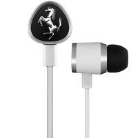 Ferrari CAVALLINO G150i Earphones in white - 3 button Remote 1LFE012W