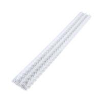 Fence Guard Security Spike Strips (12 x 50cm), Clear