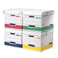 fellowes bankers box flip top cube assorted colours 1 x pack of 12 box ...