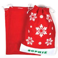 Felt Christmas Sacks (Pack of 15)