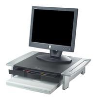 fellowes office suites standard monitor riser black