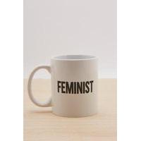 Feminist Black Text Mug, BLACK