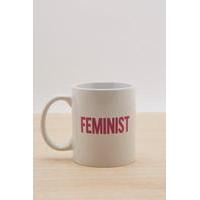 Feminist Pink Text Mug, PINK