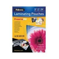 Fellowes A4 500 Micron Laminating Pouch 100 Pack 5401802