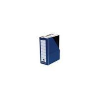 fellowes bankers box premium magazine file blue 1 x pack of 10