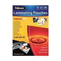 Fellowes A3 Glossy 125 Micron Laminating Pouch 100 Pack 5307506