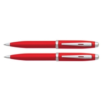 Ferrari Rosso Corsa Series 100 Red Ball Pen and Pencil