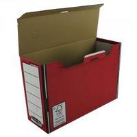 Fellowes Bankers Box Premium Transfer File RedWhite 00058-FF