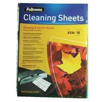 Fellowes A4 Laminator Cleaning and Carrier Sheets Pack of 10 5320601