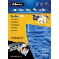 fellowes a4 protect laminating pouch 350 micron pack of 100 53087