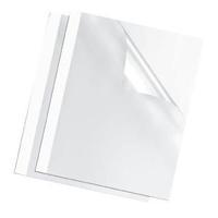 Fellowes White Thermal Binding Covers 3mm Pack of 100 53152