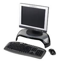 Fellowes Smart Suites Monitor Riser Black Clear 8020101