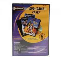 Fellowes Replacement DVD Cases Pack of 5 8335702