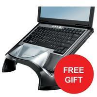 Fellowes Smart Suites Laptop Riser with 4 Port USB Hub for 17 inch