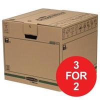 Fellowes Bankers Box SmoothMove Large Removal Boxes Pack of 5 Ref