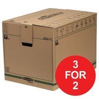 Fellowes Bankers Box SmoothMove Extra Large Removal Boxes Pack of 5