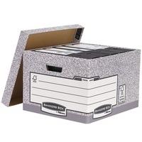 fellowes r kive system storage box grey 01810